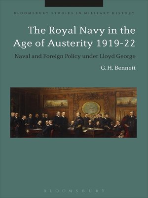 cover image of The Royal Navy in the Age of Austerity 1919-22